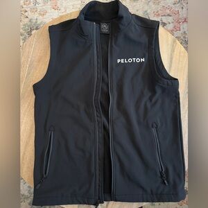Peloton Zip-up dress vest Black- Like new